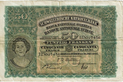 Svizzera banconota - svizzera,