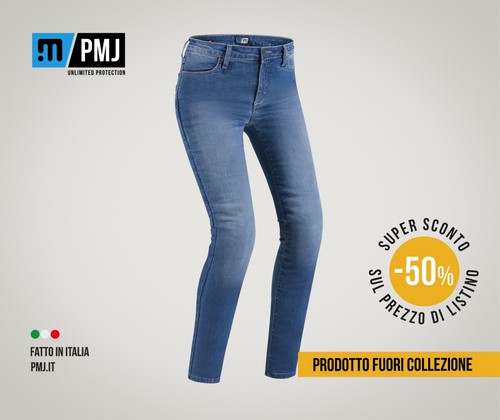 Pantaloni jeans moto pmj - pantaloni,