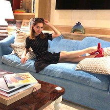 Abito skater in maglia Oscar