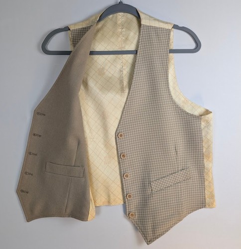 Gilet tuta reversibile vintage