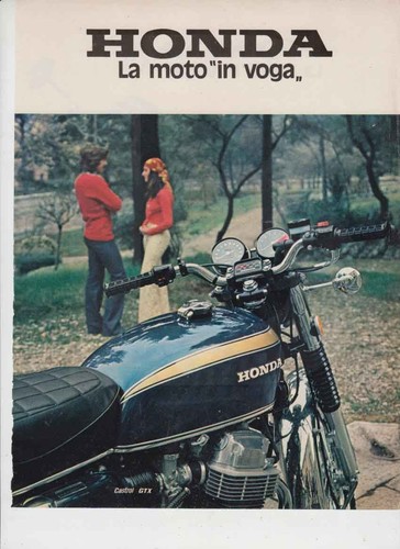 Advertising pubblicità moto - pubblicità,