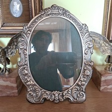 Cornice Portafoto in Argento 800 Antica Firenze anni 40 - Rara - x foto 18x25