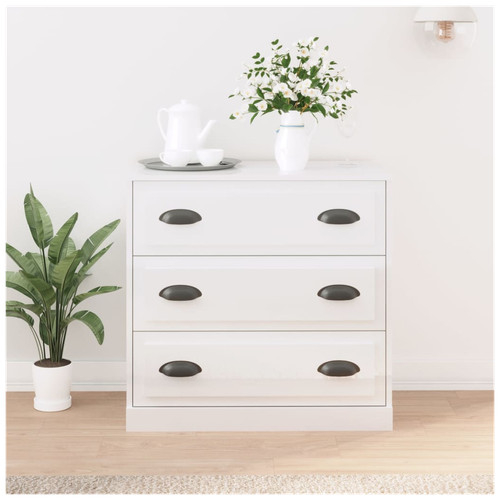 Credenza bianco lucido - bianco,
