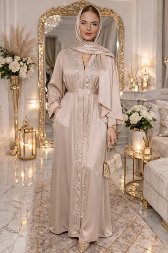 Robe longue gandoura abaya - longue,