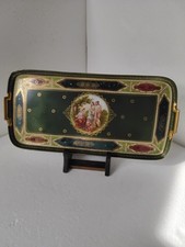 vassoio in porcellana dipinta a mano Napoleone III