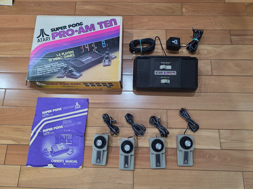 Console atari super - console, pong