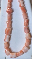 Collana corallo rosa sassi - corallo,