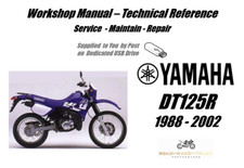 Yamaha DT125R DT 125 R Manuale