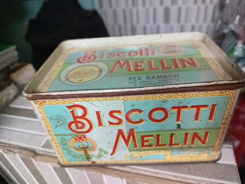 Scatola latta biscotti - scatola,