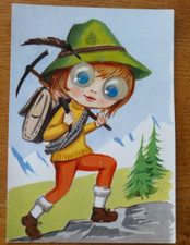 CARTOLINA OCCHI SEMOVIBILI