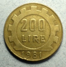 Italy 200 Lire 1981-R KM#105