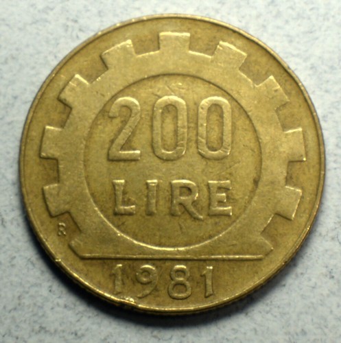 Italy 200 lire - 200, 1981-r