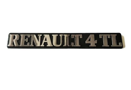 Scritta renault cromata - renault,