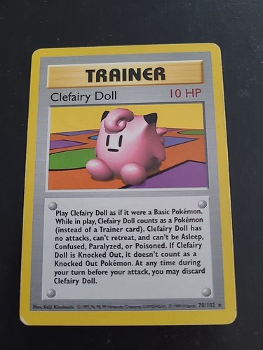 Clefairy doll 70 102 - clefairy,