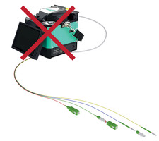 Bretella ottica EASY FIBER SC/APC FTTH No Giuntatrice