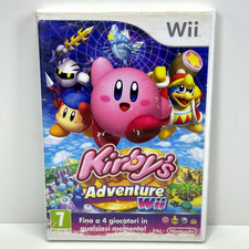 KIRBY'S ADVENTURE ITA Nintendo Wii / WII U Completo Italiano multilingue EUR PAL