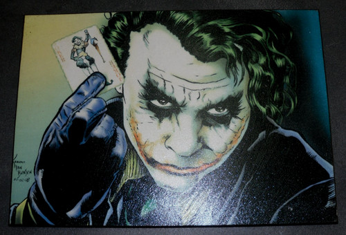 Quadretto legno joker heath - in,