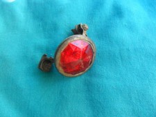 Fanalino posteriore - gemma -vetro - old bike bianchi legnano dei ganna