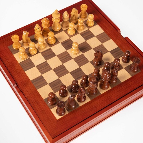 Italfama set scacchi mogano - set,