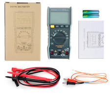 Multimetro Digitale Tester Professionale Automatico con Puntali Sonda