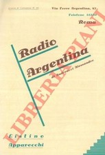 Radio Argentina. Roma -