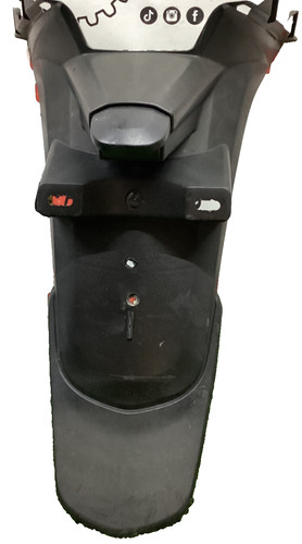 Parafango porta targa sym - porta,