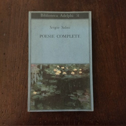 Sergio solmi poesie complete - sergio,