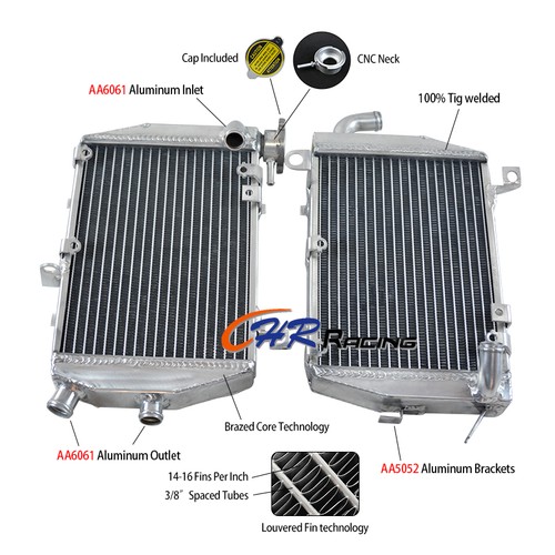 Aluminum radiator for honda - radiator,