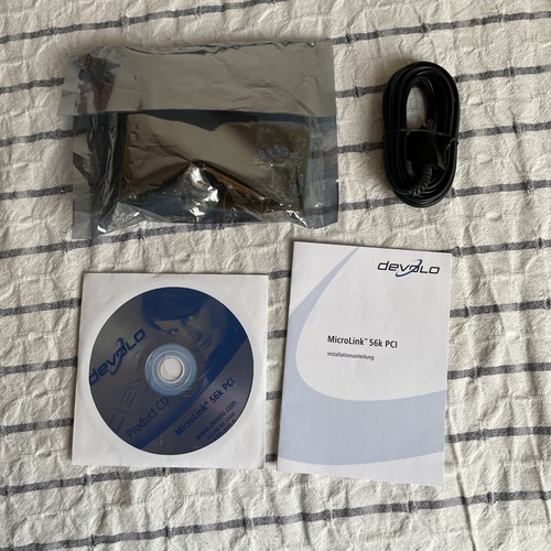 Modem devolo microlink 56k - microlink, pci