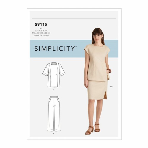 Simplicity 9115 gonna - simplicity,