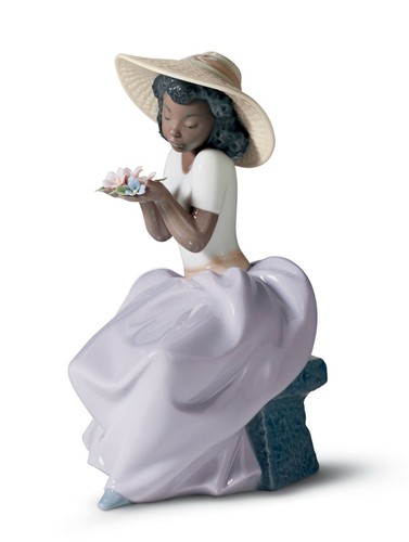 Lladrò figurina ragazza - -,