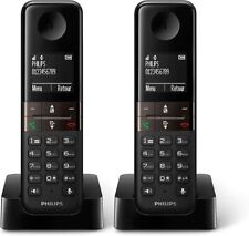Philips Telefono Duo D4701 Negro