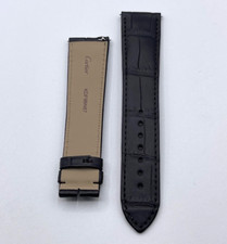 Cartier Tank LC GM+ cinturino alligatore marrone brown leather KDF9BN87 21/18 mm