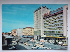 MESTRE Venezia bus autobus Benzina API HOTEL PLAZA vecchia cartolina