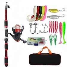 Set canne pesca asta - canne,