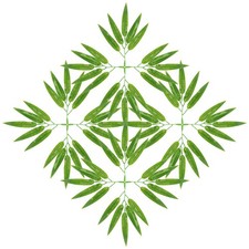  30 Pcs Artificial Bamboo