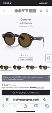 Oliver Peoples Sunglasses Polarized Glass Cassavet Women