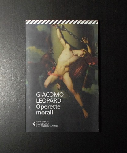 Operette morali giacomo - -,