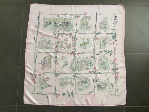 Foulard hermès intitulé - hermès, la