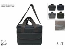 Borsa Frigo Termica 21x28x19 cm 8L Borsetta Porta Alimenti Pranzo Spiaggia Mare