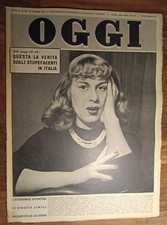 Anni 50/60 Rivista Oggi con