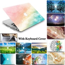 Custodia modello creativo + cover tastiera per Macbook M3 Air 15 13 Pro 16 14 11 12 pollici