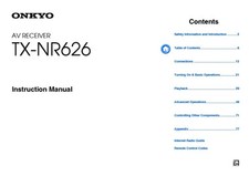 Onkyo TX-NR626 Tuner Owners