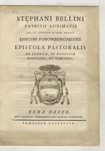 Stephani bellini patritii - stephani,