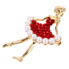  Ballet Dancing Girl Breastpin