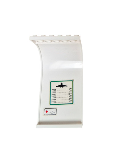 Lego pezzo unico curved top - unico,