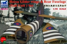 Bronco Models AB3574 Horsa Glider Wing &Rear Fusoliera Tail in kit di montaggio 1:35