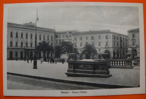 Cartolina animata sassari - cartolina,