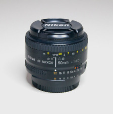 Nikon AF Nikkor 50 mm f/ 1.8 D obiettivo full frame f1,8    f 1,8