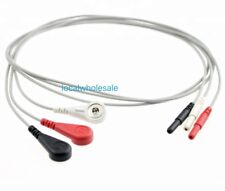 Holter Din Ecg con 3 fili di